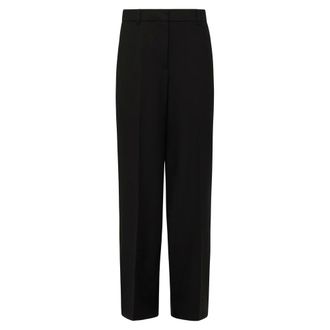 s.Oliver Elegantes Pantalones de Vestir - Trousers - Mujer - Negro - 3XL