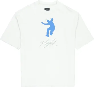 Nike Jordan Air Jordan x Union Crossover SS22 Solid Color Character Alphabet Printing Round Neck Short Sleeve Asia Edition Gray DM2840-025