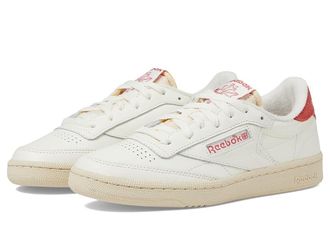 Reebok Lifestyle Womens Club C 85 Womens Shoes Chalk/Paper White/Astro Dust : 5.5 B - Medium, Leather