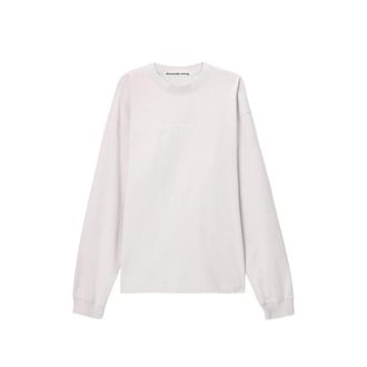 Alexander Wang Logo-print Long-sleeve T-shirt