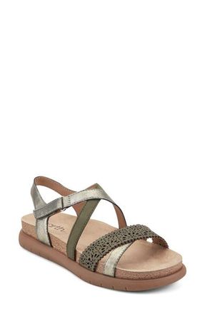 Earth Athena Sandal in Dark Green at Nordstrom, Size 9.5