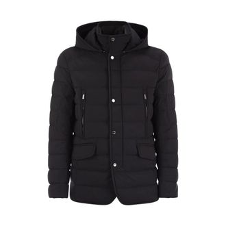 Moorer Craig Jacket - Heren - Winterjassen - Zwart - 4XL - Wol - Jassen