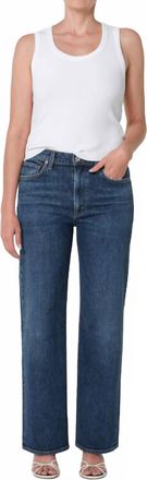 A Gold E Harper Straight Jeans - Petite In Tempo