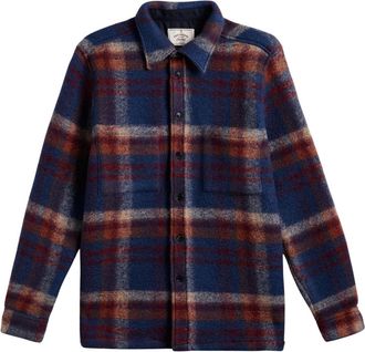 Portuguese Flannel Overshirt in lana Parker - - Shirts - Uomo - Multicolore - M
