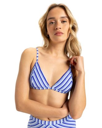 Roxy Triangel-Bikini-Top ROXY Party Wave 2, Damen, Gr. XL, Cup B, lila, Obermaterial: 95% Microfaser, 5% Elasthan;, Bikini-Oberteile Triangel-Bikini-Top