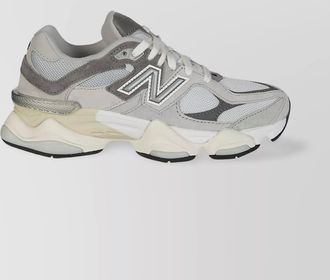 New Balance suede and mesh low-top sneakers