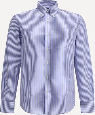 Deperlu Striped cotton Shirt Male M