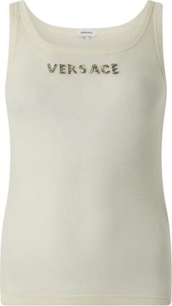Versace Donna, Top, Bianco, XS, new