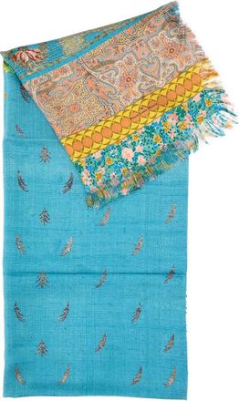 Pierre-Louis Mascia Foulard in seta - Blu