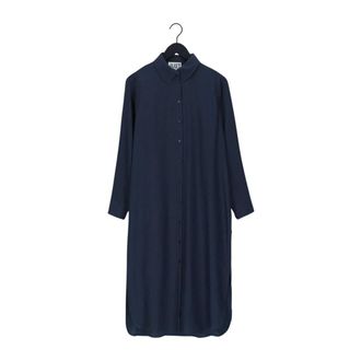 Just Female Helpful Overhemdjurk - Dames - Jurken - Blauw - Maat: XS