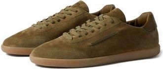 Ermenegildo Zegna 232 Suede Sneaker in Olive Green at Nordstrom, Size 10.5Us