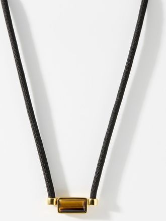 Lucas Jack Womens Tigers eye cord necklace