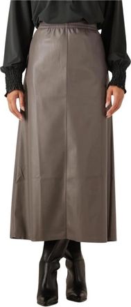 JapanTKY Japan Tky, Rokken, Dames, Beige, S, Polyester, Konomi Maxi Rok
