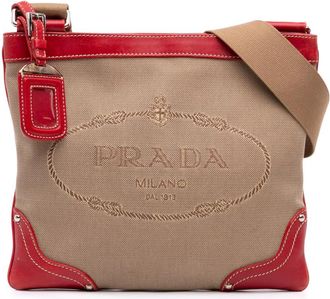 Prada Pre-owned Prada Canvas Canapa Logo Crossbody Ladies 15PEHW09MBTL92OA