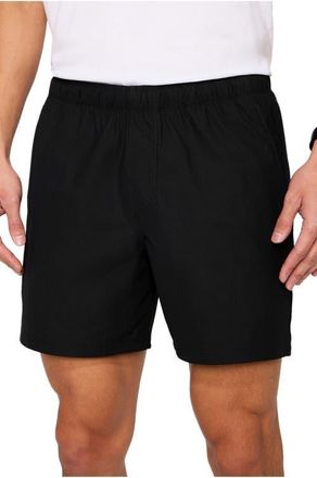 Fabletics The Don Pull-On Short 6 in Black at Nordstrom, Size Xx-Large