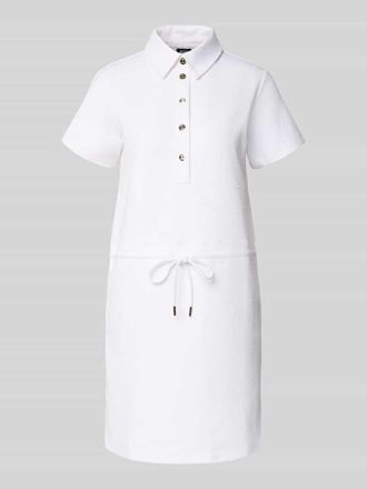 Joop Regular Fit Kleid mit Polo-Kragen Modell Torrin in Weiss, Gr&ouml;&szlig;e 34