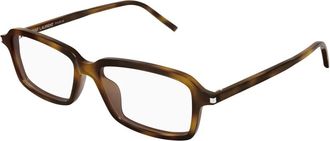 Saint Laurent SL 938 OPT Optisch Montuur - Heren - Brillen - Bruin - 53 MM - Accessoires