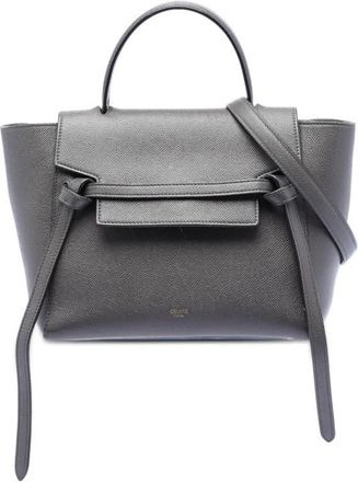 Celine Pre-owned Celine Micro Grained Calfskin Belt Bag S-SL-4139