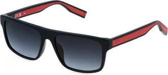 Fila SFI525 0991 Mens Sunglasses Blue Size 57