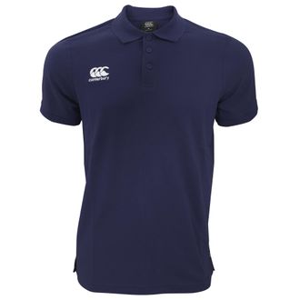 Canterbury Of New Zealand Heren Waimak korte mouw Pique Polo Shirt (Marine)