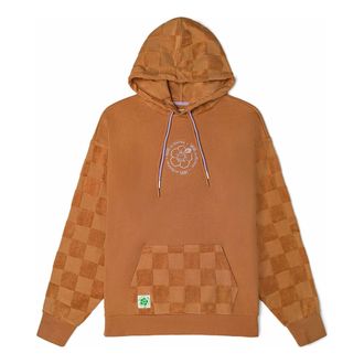 Vans (WMNS) Vans X EM on Holiday Pullover Hoodie Brown VN0A7YKNYLY