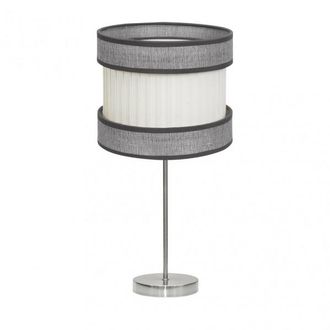 Fabrilamp Sobremesa Modelo Home Niquel Con Pantalla Bicolor Fabrilamp