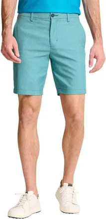 Tommy Bahama Barbados Pro 9-Inch Flat Front IslandZone Shorts in Glass Bottle at Nordstrom, Size 32