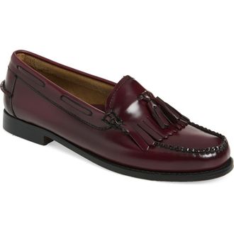 G.H. Bass & Co. Esther Kiltie Weejuns Loafer in Wine at Nordstrom, Size 5.5