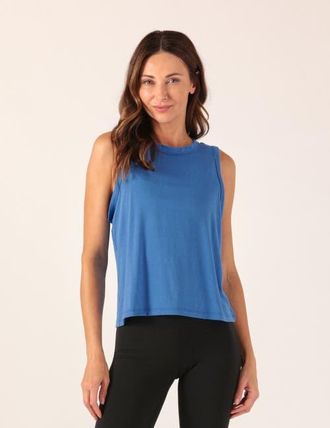 Glyder Minimalist Muscle Tank in Sapphire Coast at Nordstrom, Size X-Large