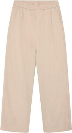 Knowledge Cotton Apparel Posey Linen-Mix Pants Freizeithose f&uuml;r Damen | beige