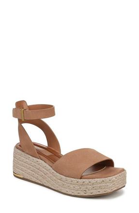 Franco Sarto Tiffany Platform Wedge Sandal in Sunset Blush at Nordstrom, Size 6.5