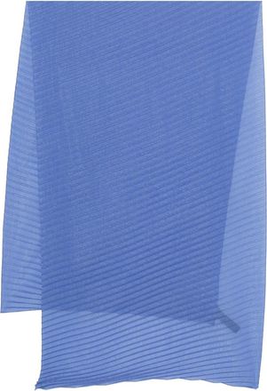 Emporio Armani Foulard plissettato - Blu