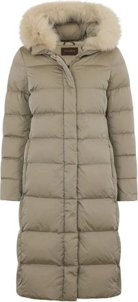 Moorer Dames, Mantels, Beige, Maat: L Leer