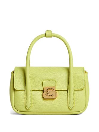 Coccinelle Mini-crossbodytas met handvat - Groen