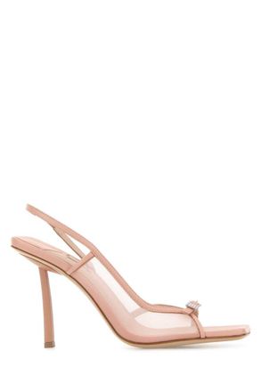 Le Silla Pink Slip On Heels