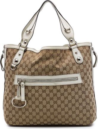 Gucci Pre-owned Gucci GG Canvas Icon Bit Zip Tote Ladies 4TTPBINQ82LERTTD