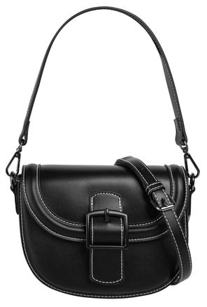 Bugatti Umh&auml;ngetasche BUGATTI ZITA, Damen, Gr. B/H/T: 21cm x 14cm x 8cm onesize, schwarz, Polyurethan (PU), clean, Taschen Umh&auml;ngetasche