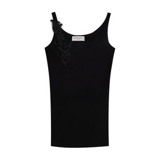 Ermanno Scervino Mujer, Camisetas, Negro, Talla: XS