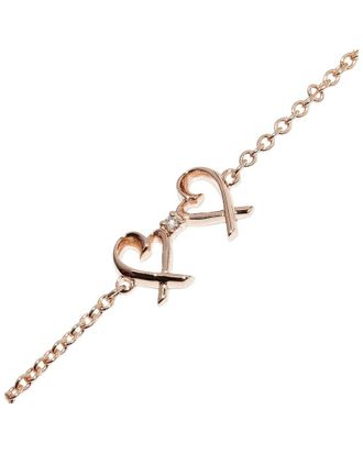 Tiffany & Co. Tiffany & Co 18K Rose Gold Tiffany & Co Diamond Bracelet (Authentic Pre-Loved)