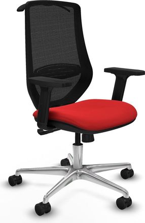 Piqueras y Crespo Piqueras Y Crespo Mardos Silla De Oficina Roja Ergon&oacute;mica