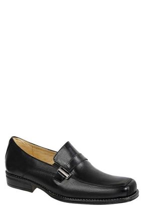 Sandro Moscoloni Calvine Moc Toe Loafer in Black at Nordstrom, Size 7.5