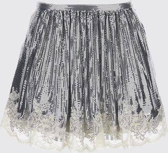 Paco Rabanne Skirt RABANNE Woman color Silver