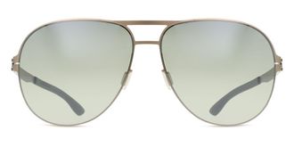 Ic! Berlin IC0010 Gerrit 35P Mens Sunglasses Gold Size 61