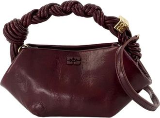 Ganni Bou Mini Purse - Bags - Mujer - Rojo - ONE SIZE