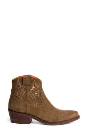 Penelope Chilvers Cassidy Paloma Western Boot in Truffle at Nordstrom, Size 10Us
