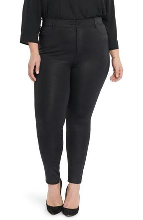 NYDJ Sculpt-Her Leggings in Jet Black at Nordstrom, Size 18W
