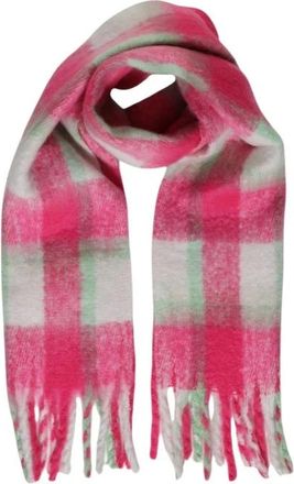 Only Onlmia Check Scarf - Dames - Wintersjaals - Veelkleurig - ONE Size - Polyester - Accessoires