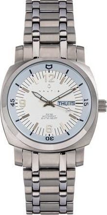 Nautis Stealth Bracelet Watch w/Day/Date in White at Nordstrom