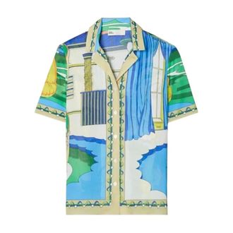 Tory Burch Dames, Blouses & Shirts, Veelkleurig, Maat: M Katoen