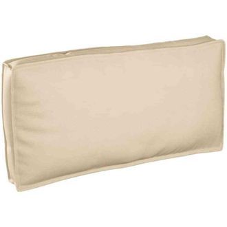 vidaXL Coj&iacute;n De Pal&eacute; Para Asiento / Respaldo Beige 120 X 60 X 12 Cm Vidaxl